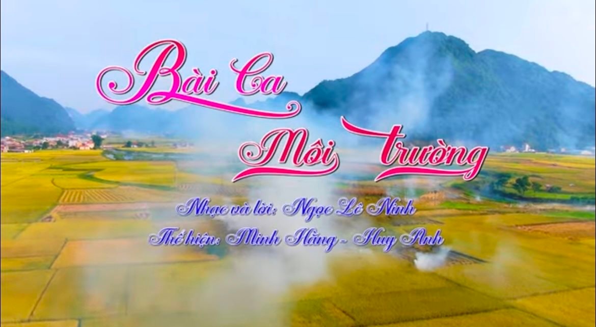 La "Canción del Medio Ambiente" del autor Ngoc Le Ninh fue elegida como canción tradicional de VACVE. Foto: Comité Organizador