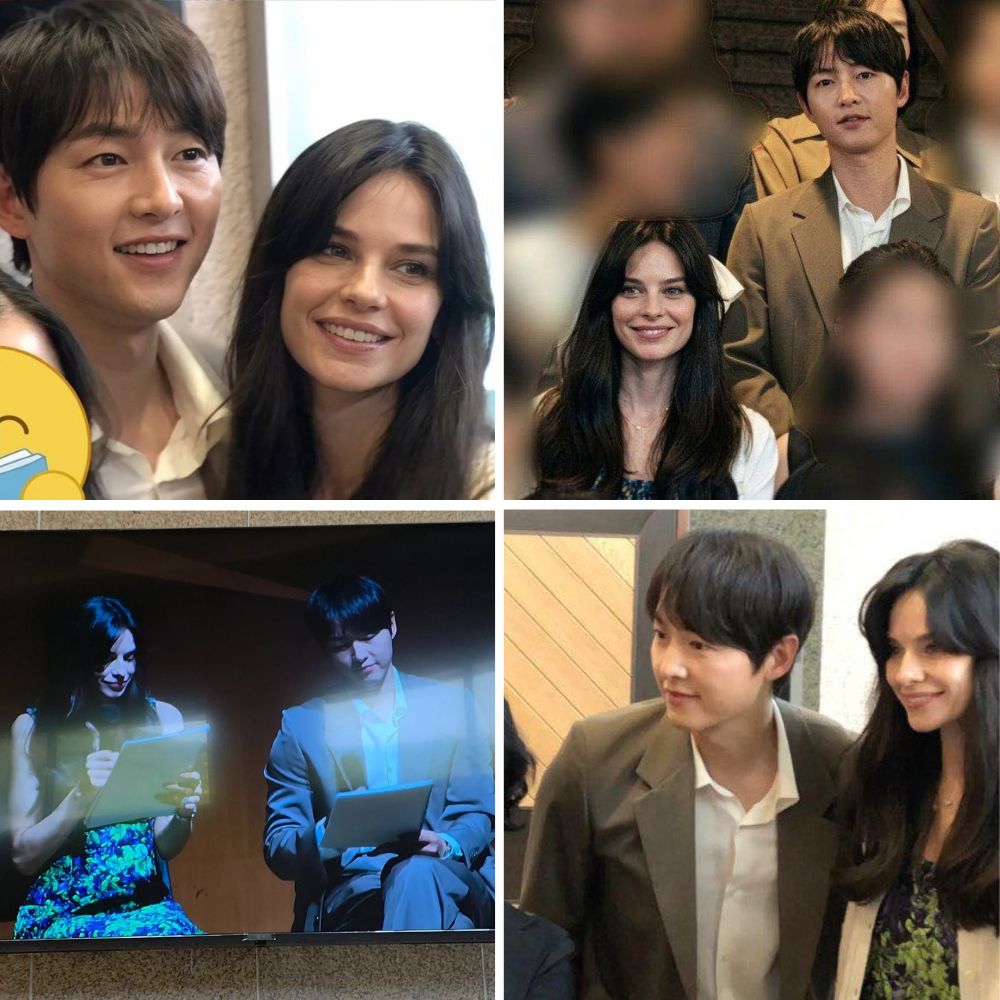 Song Joong Ki và vợ người Anh cùng xuất hiện công khai. Ảnh: Lotte