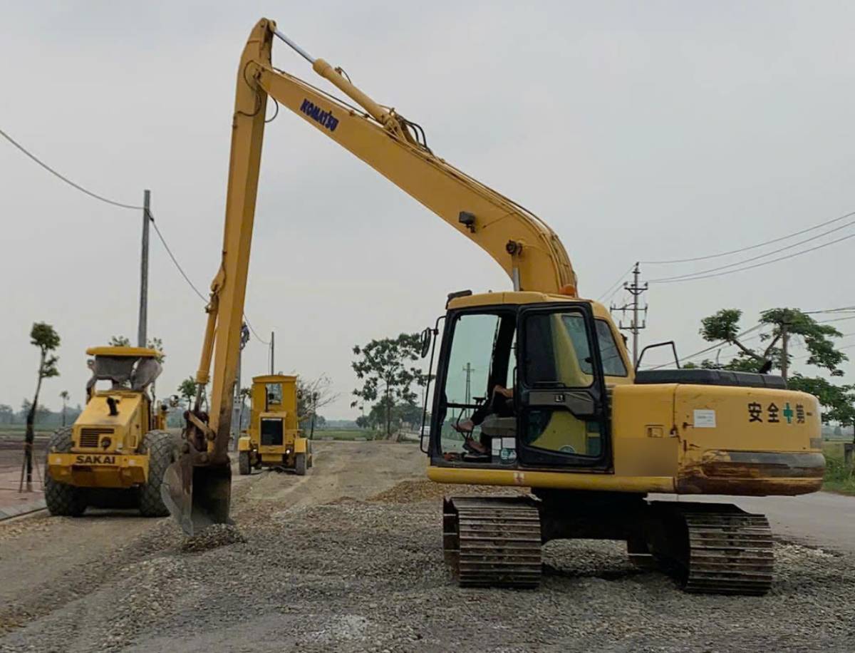Technical adjustments of the Goi residential area project, Vu Ban commune, Ninh Binh province include reducing the leveling item for all land plots. Photo: Ha Vi