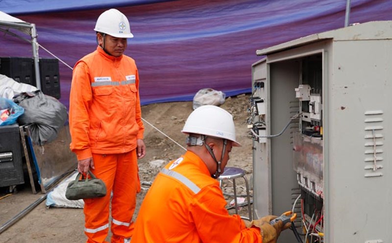 Dien Bien develops a plan to temporarily use forests to implement the 220kV 500kV power line project. Photo: Quang Dat