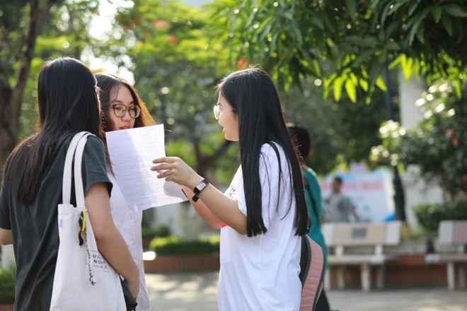 Hanoi announces exam schedule, schedule to announce grade 10 entrance exam scores. Photo: Hai Nguyen