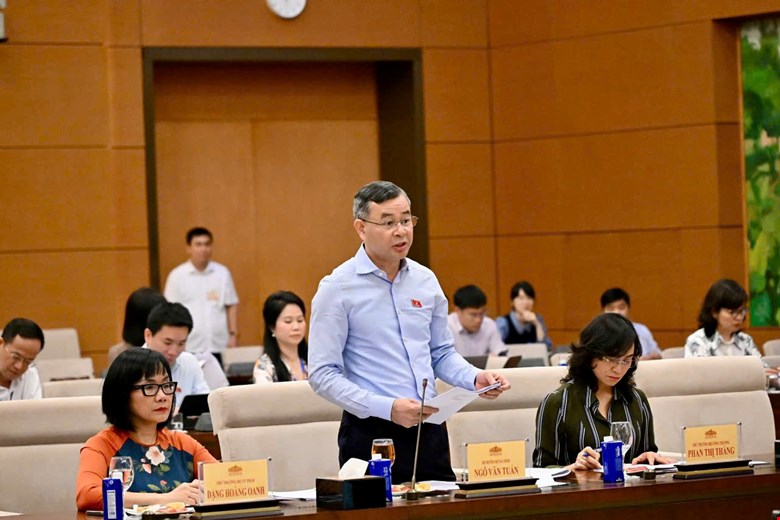 Bộ trưởng Bộ Tài chính Ngô Văn Tuấn. Ảnh: Quochoi.vn