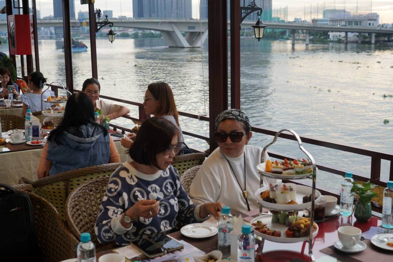 Le tourisme fluvial à Hô Chi Minh-Ville enregistre des signes de croissance positifs. Photo: Thanh Chân
