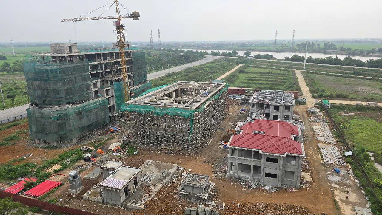 The Ninh Binh Provincial Guesthouse construction investment project is being accelerated to put into use in September 2026. Photo: Nguyen Truong