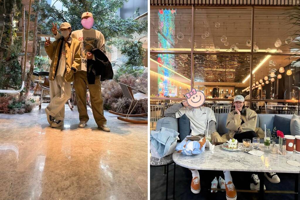 Son Ye Jin khoe cảnh con trai 3 tuổi chụp cho bố mẹ. Ảnh: Lotte