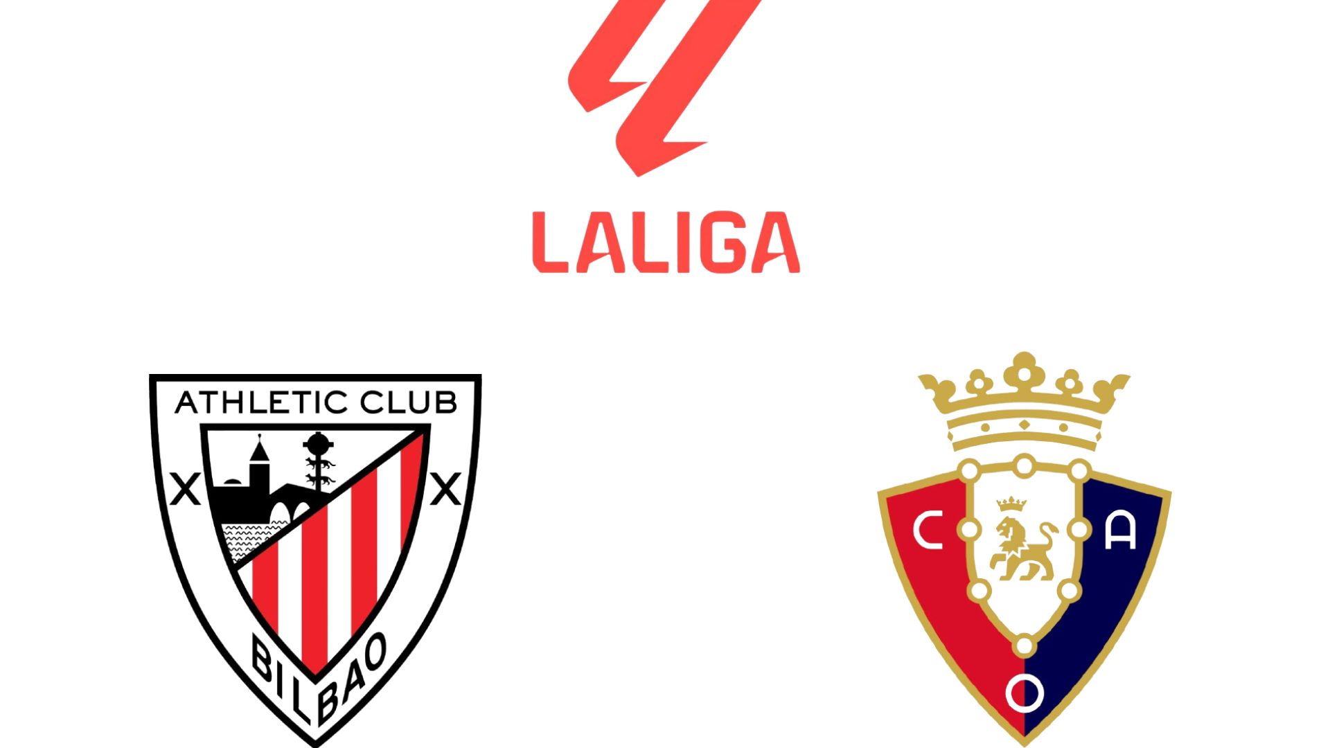 Commentaire de football Athletic Bilbao vs Osasuna en Liga.  Graphisme : Van An