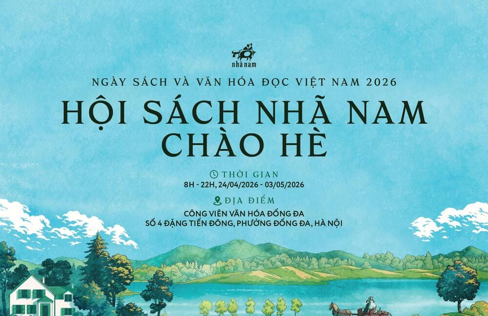 Many activities at Nha Nam Summer Book Fair 2026 will take place from April 24 to May 3 in Hanoi. Photo: Organizing Committee
