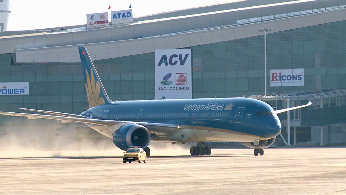 L'aéroport de Long Thanh ouvre son premier vol le 19 décembre 2025. Photo: HAC