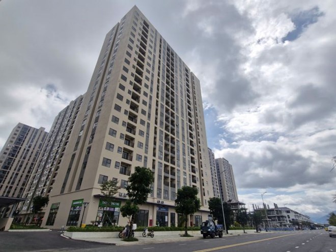 Reviewing the dossier for buying Bau Tram Lakeside social housing. Photo: Thu Giang