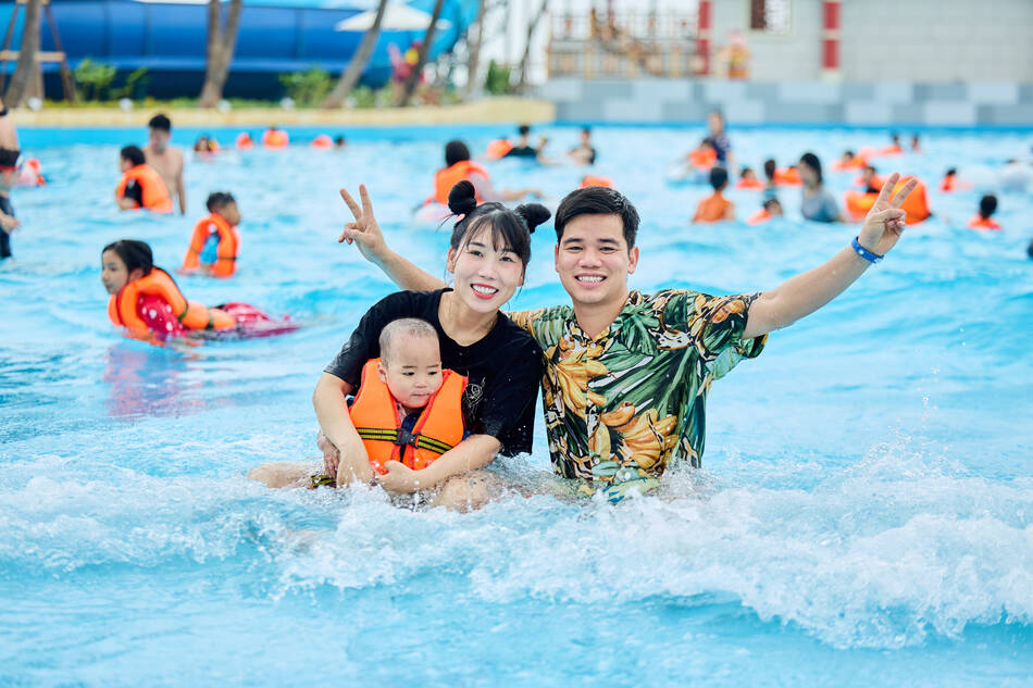 Sun World Ha Nam - The first water puppetry theme park in Vietnam. Photo: Thanh Son