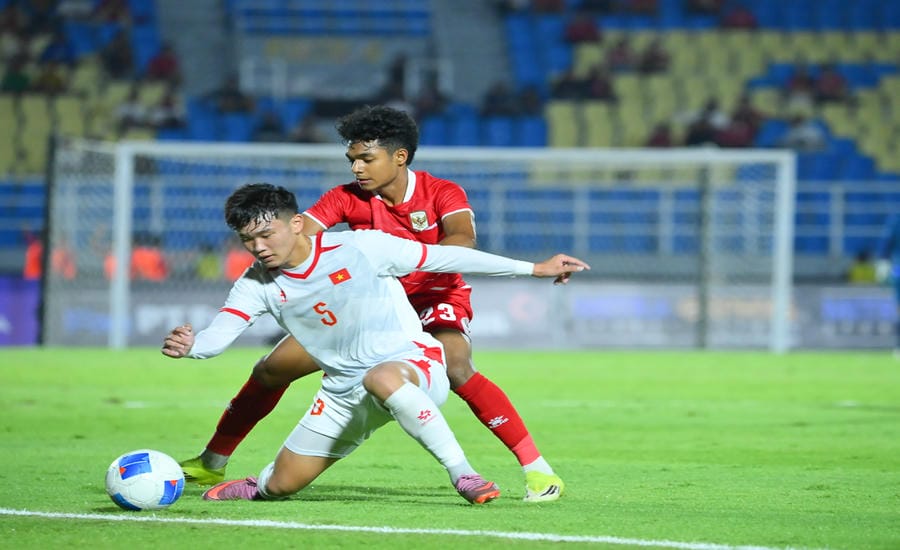 U17 Vietnam is having a good performance at the 2026 U17 Southeast Asian Championship. Photo: VFF