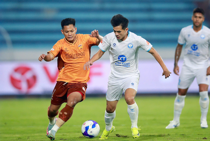 Hoàng Anh Gia Lai đang cho thấy nhiều dấu hiệu tích cực trong các trận đấu gần đây. Ảnh: NĐFC