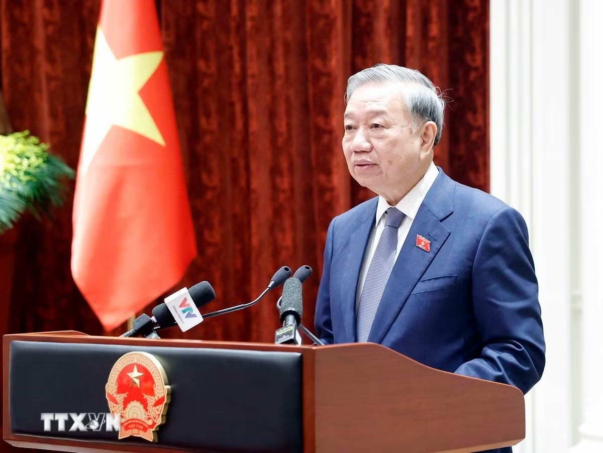 Tổng Bí thư, Chủ tịch nước Tô Lâm quán triệt sâu sắc quan điểm “dân là gốc” lấy người dân làm trung tâm của mọi chính sách. Ảnh: TTXVN