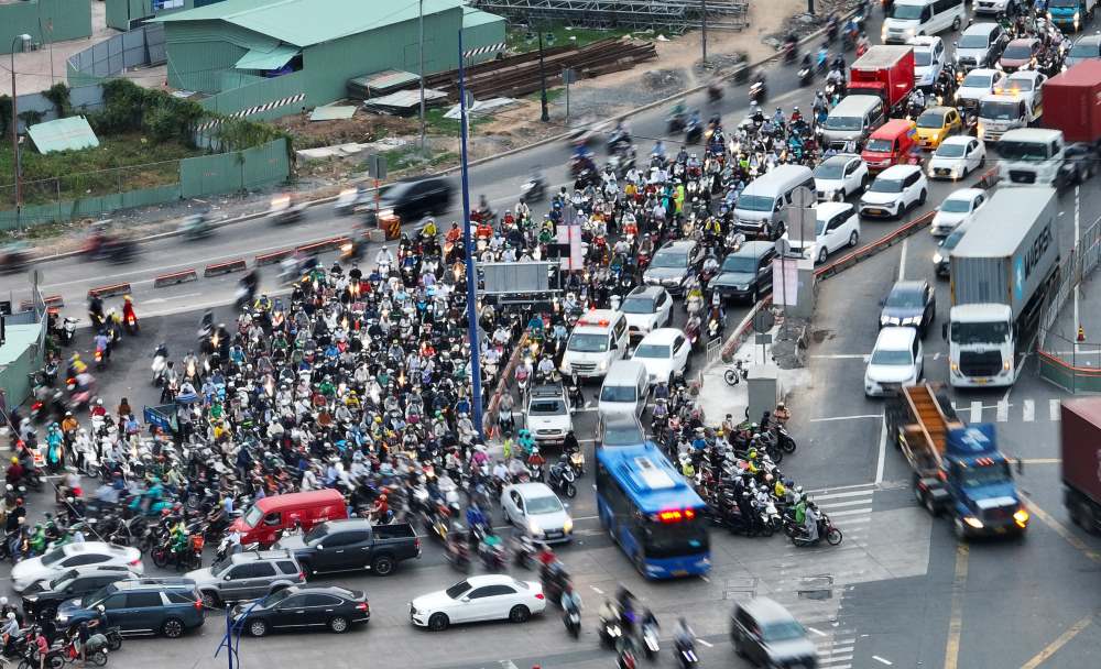 El clima en la ciudad de Ho Chi Minh mantiene el calor. Foto: Anh Tú