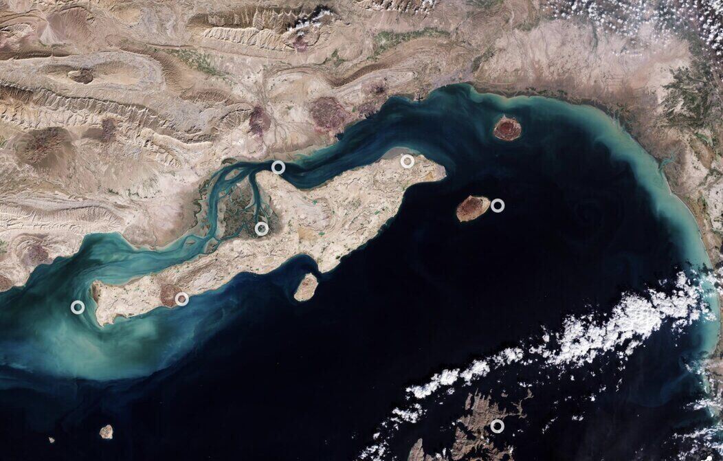 Strait of Hormuz. Photo: European Space Agency