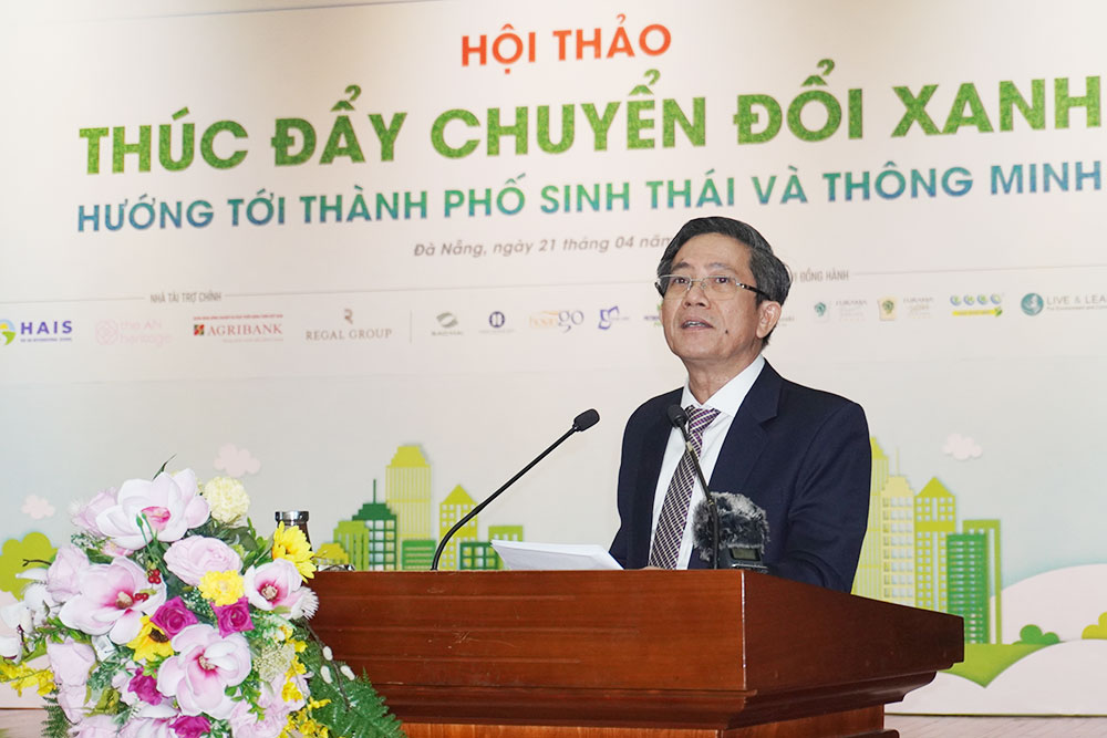 Ông Trần Nam Hưng - Phó Chủ tịch UBND TP Đà Nẵng phát biểu tại hội thảo. Ảnh: Trần Thi