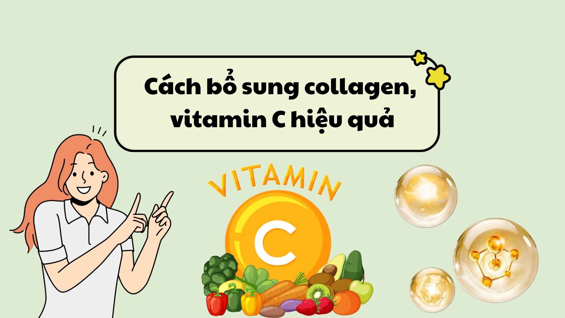 Effective ways to supplement collagen and vitamin C