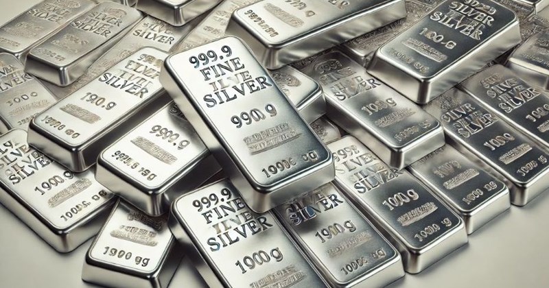 Giá bạc biến động mạnh ngày 22/4: Cùng giảm sâu