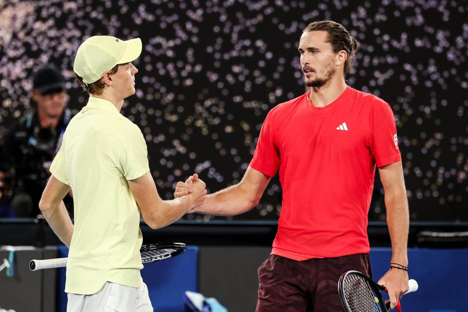 The favorable bracket helps Jannik Sinner (left) and Alexander Zverev have a wide door to go deep, heading towards the competition in the final of the Madrid Open 2026. Photo: Xinhua