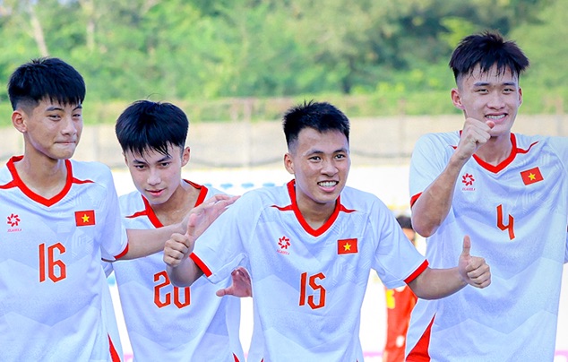 U17 Vietnam will face challenges in the semi-finals of the 2026 U17 Southeast Asian Championship. Photo: VFF