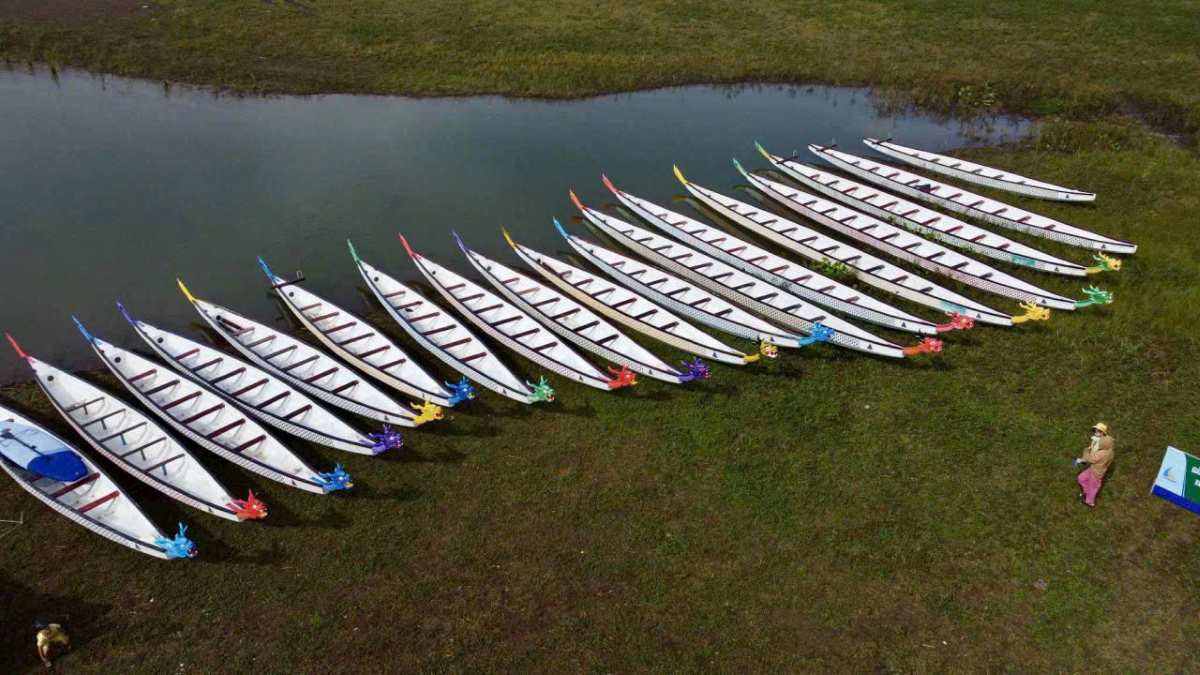 Boat racing at the 1st Ho Chi Minh City Sports Festival will take place at Da Bang Lake. Photo: Aquatic Sports Center