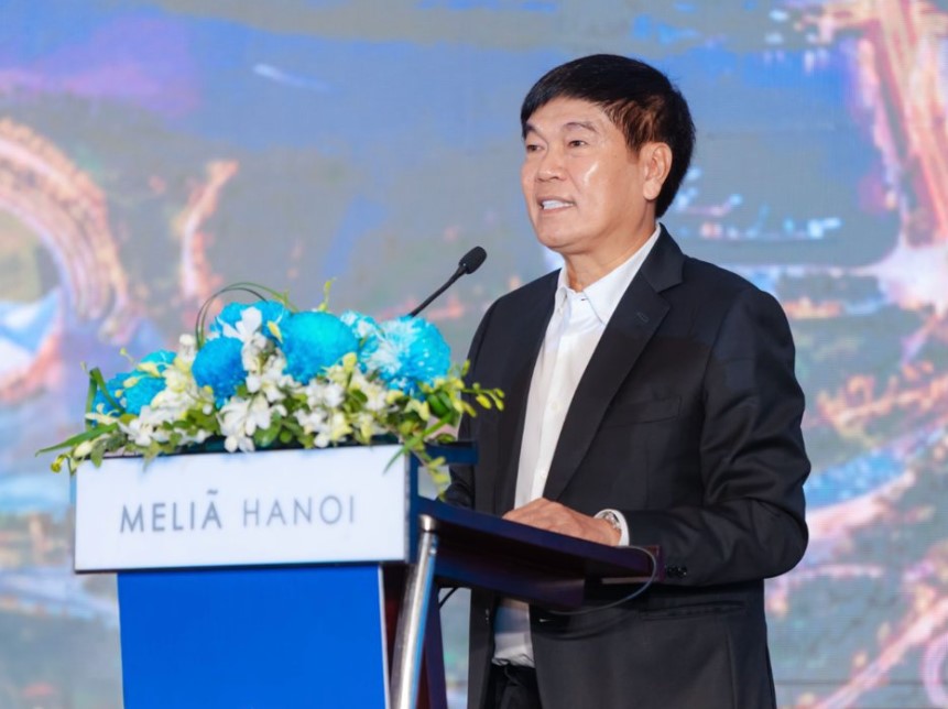 Chairman of Hoa Phat Group Board of Directors Tran Dinh Long. Photo: HPG