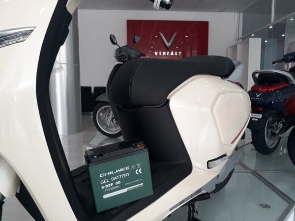 The Ministry of Construction has just issued regulations on batteries and electric motorcycle engines. Photo: Vinfast