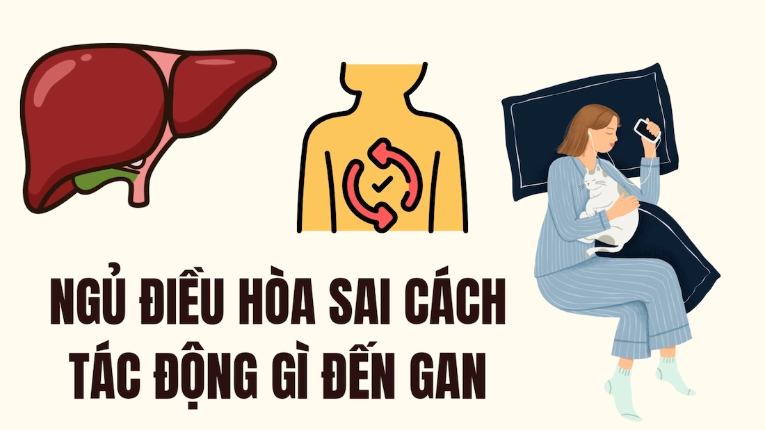 What does sleeping in the wrong way affect the liver