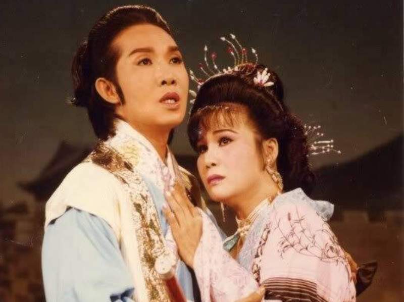 Vu Linh - Tai Linh used to be a harmonious and beautiful couple of cải lương stage. Photo: NVCC