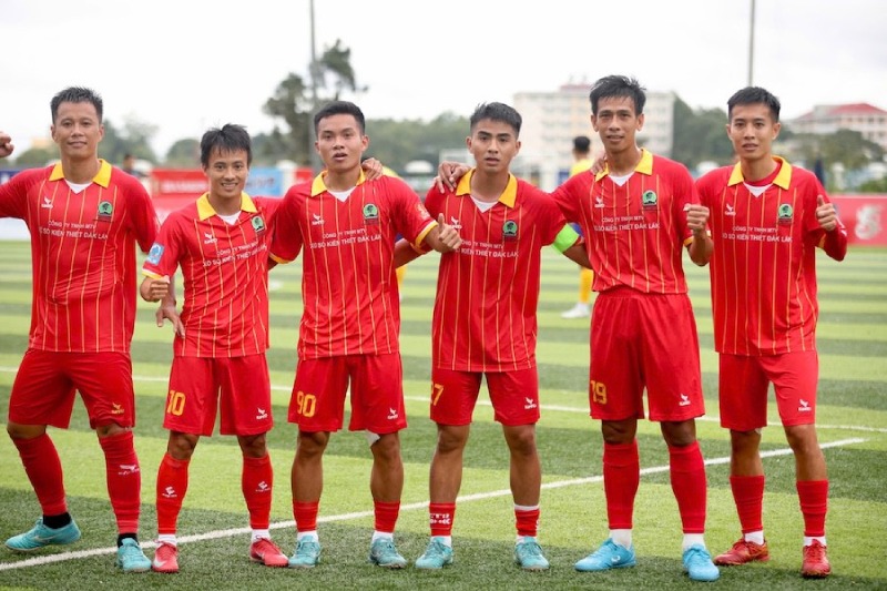 XSKT Đắk Lắk là một trong những đội bóng được vận hành bài bản. Ảnh: VietFootball