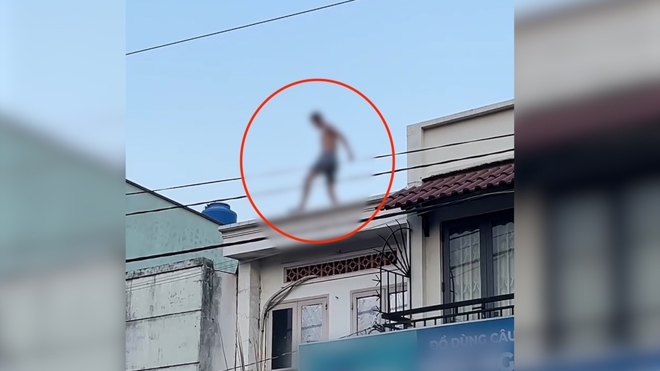 Investigating suspected "drug-induced psychosis" causing chaos in residential areas in Ho Chi Minh City