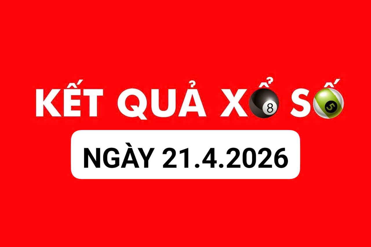 今日の宝くじの結果 2026年4月21日。写真:ハ・ヴィ