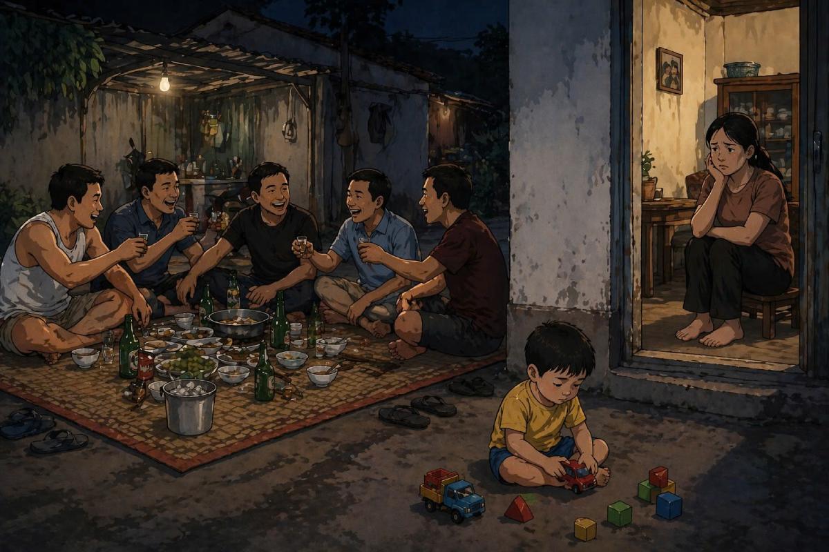 Người mẹ lo ngại ảnh hưởng đến sự phát triển của con khi chồng cũ 