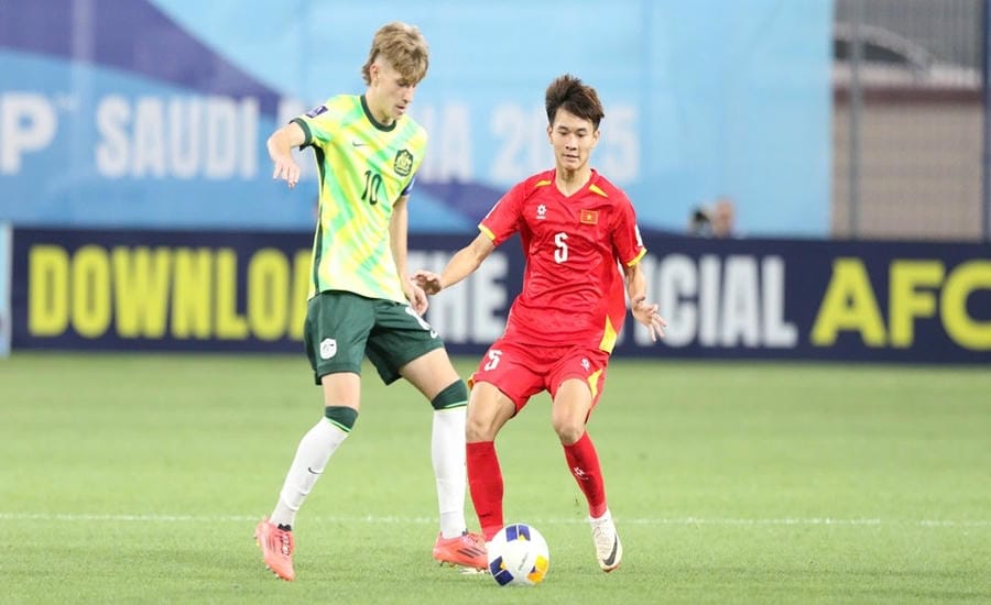 U17 Vietnam faces U17 Australia in the U17 Southeast Asian semi-finals. Photo: VFF