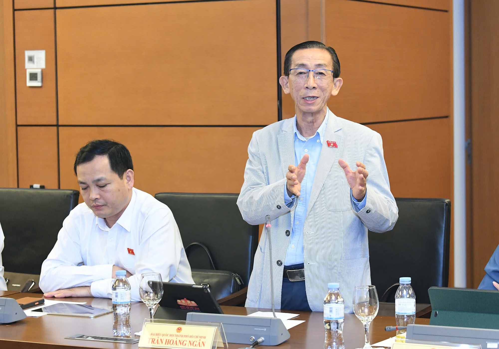 Đại biểu Trần Hoàng Ngân. Ảnh: Lâm Hiển.