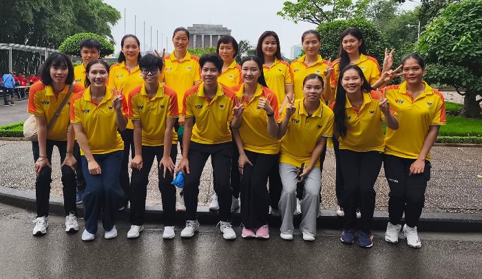  VTV Bình Điền Long An thăm Lăng Bác. Ảnh: VTV BĐLA