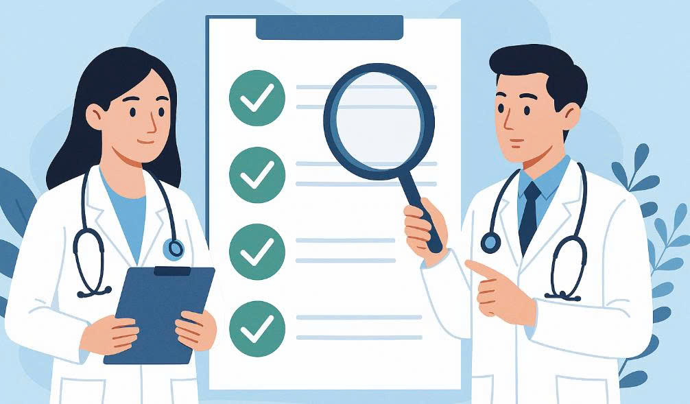 Regulations on considering promotion for health officials. Graphics: Huong Giang