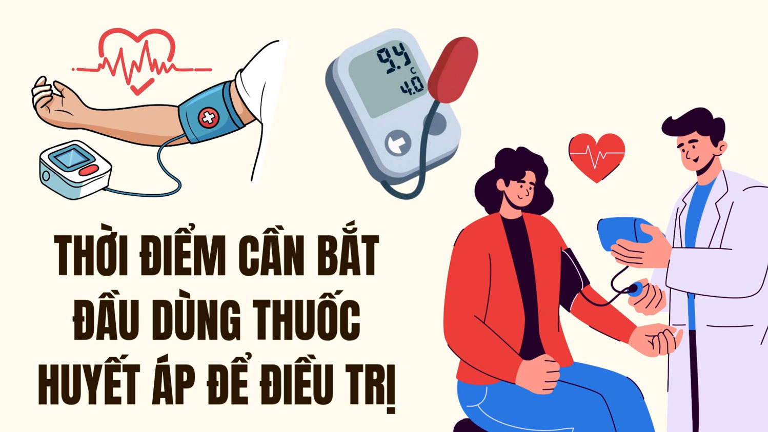 La décision d'utiliser des médicaments pour traiter la tension artérielle est basée sur l'état de santé général.