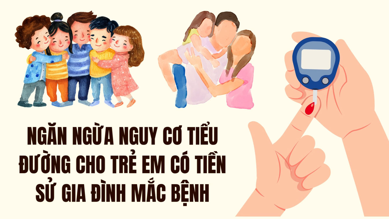 Building a healthy lifestyle is the key to helping children overcome the genetic barriers of diabetes.