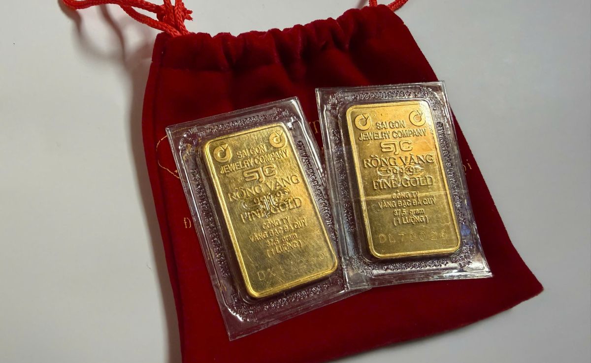 Gold price forecast may fall by up to 28% if important support levels are broken. Photo: Song Minh