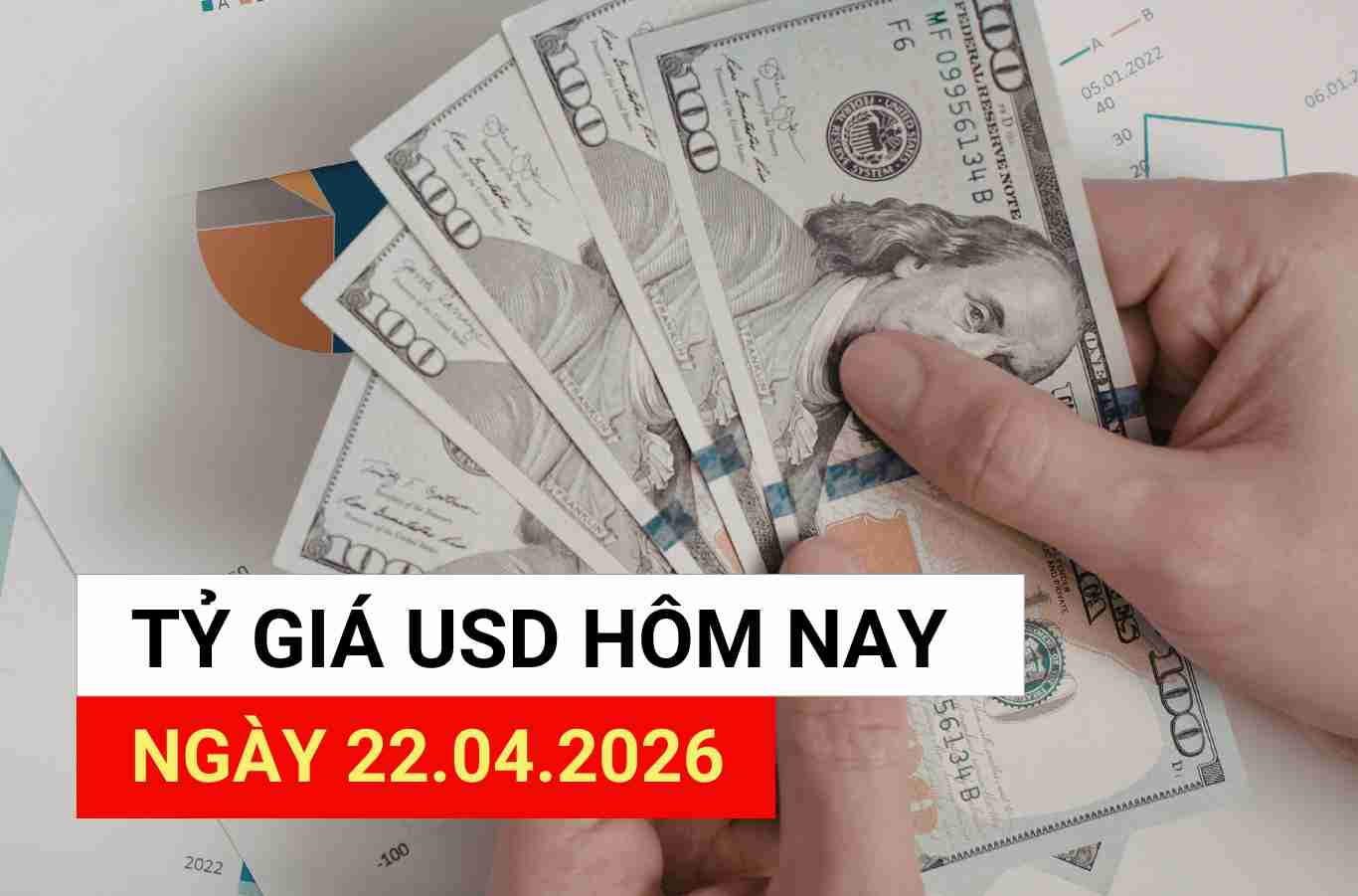 USD exchange rate today 22. 4: Slightly increase