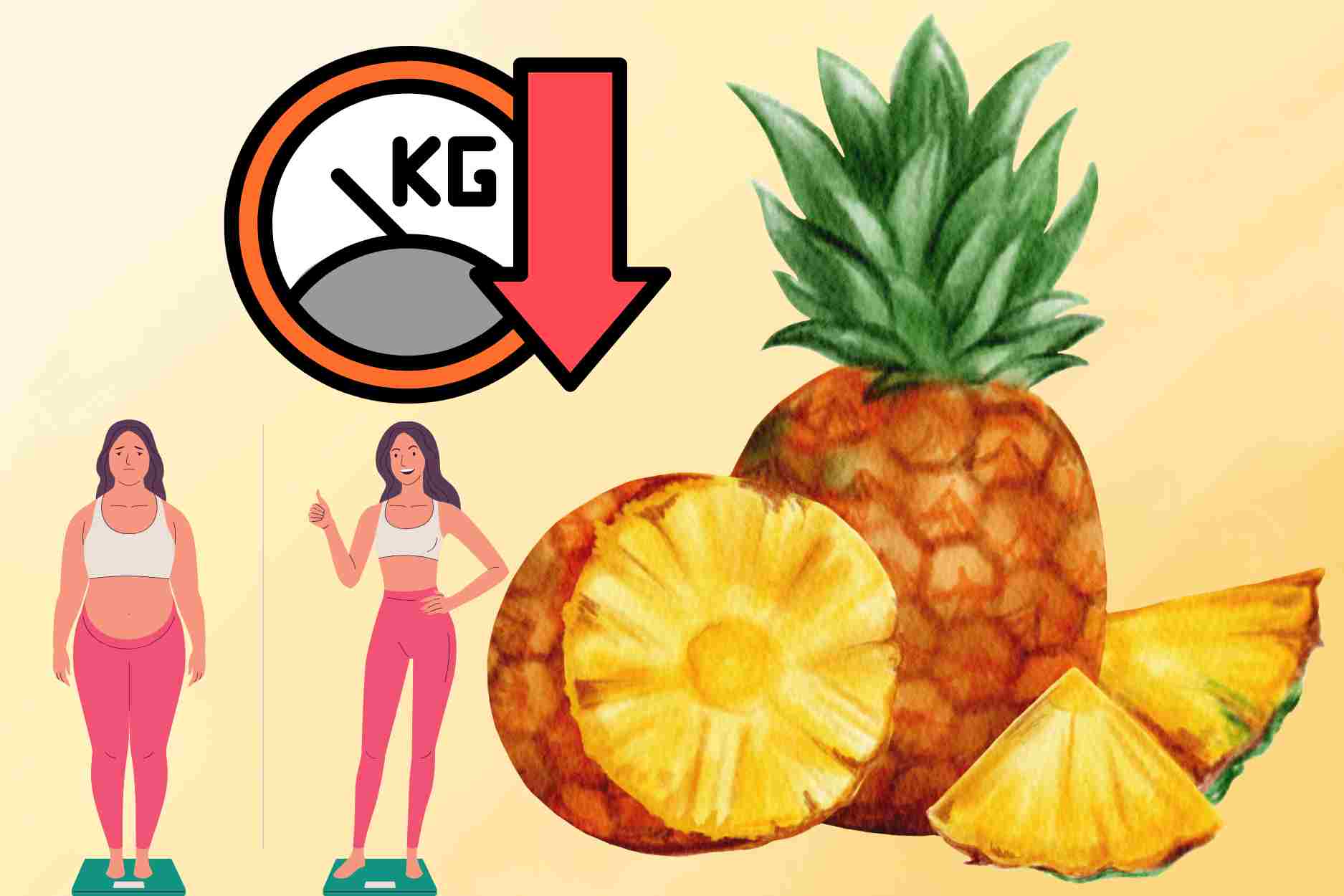 How to eat pineapple to help lose weight naturally