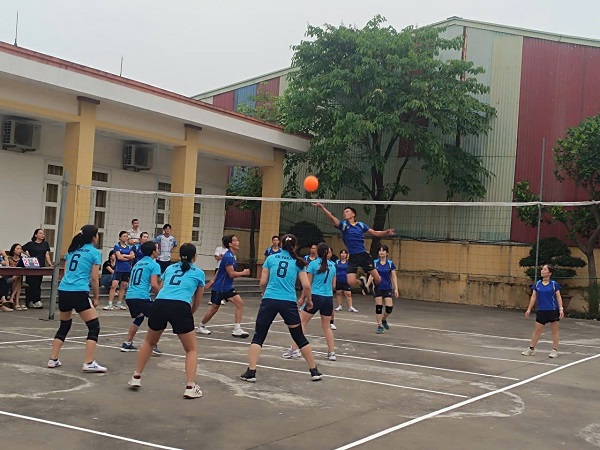 Nhiều phong trào thể thao sôi nổi hướng ứng tháng công nhân ở Phú Thọ. Ảnh: Công đoàn Phú Thọ