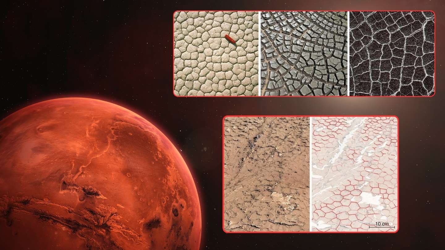 Beehive structure on Mars reveals traces of ancient water