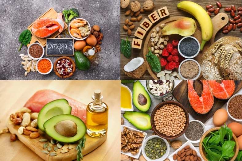 Foods rich in Omega-3, healthy duckweed and fiber can effectively help reduce blood fat. Graphics: Hai Ly