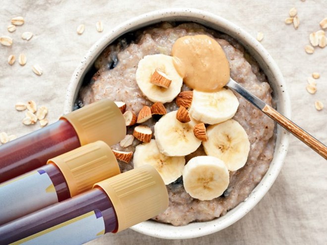 People with high blood fat need to build a healthy breakfast menu. Graphics: Ha May
