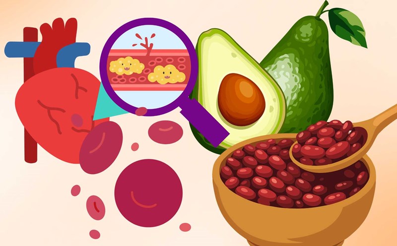 High blood fat can be effectively controlled through a reasonable diet. Photo: Nhu Ha