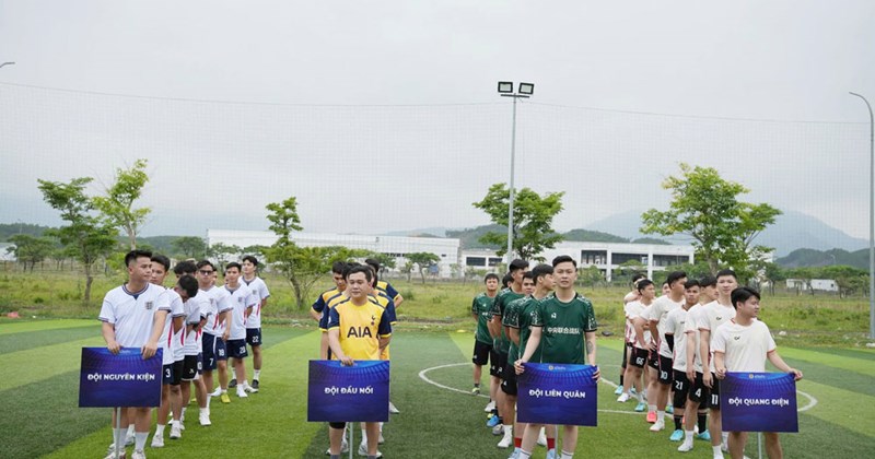 Grassroots Trade Union in Da Nang organizes the Foxlink Da Nang Cup Southern Football Tournament