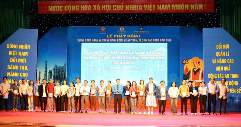 Quảng Ngãi: Công đoàn phát động Tháng Công nhân