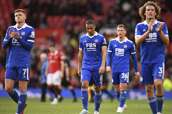 Leicester City liên tục lên và xuống hạng trong những năm gần đây. Ảnh: AFP